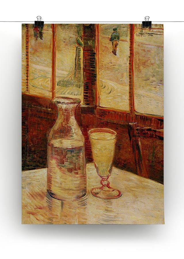Still Life with Absinthe by Van Gogh Canvas Print & Poster - Canvas Art Rocks - 2
