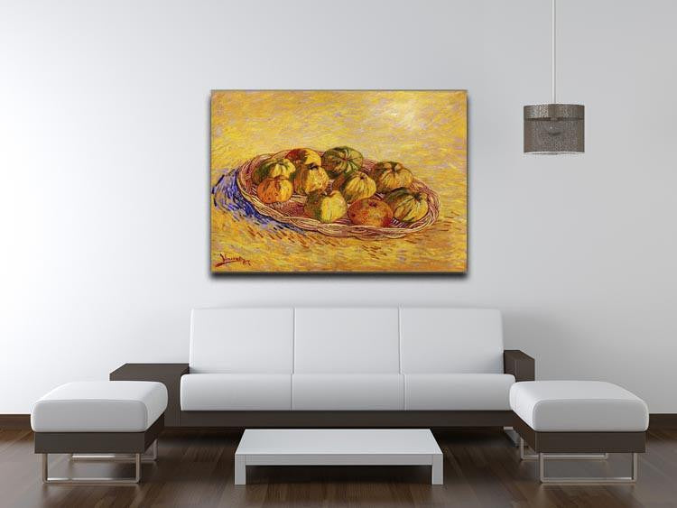 Still Life with Basket of Apples by Van Gogh Canvas Print & Poster - Canvas Art Rocks - 4