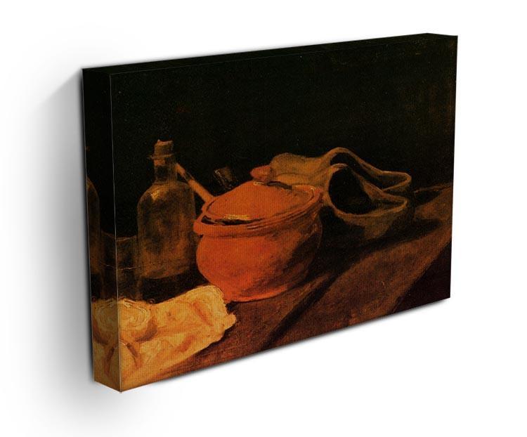 Still Life with Earthenware Bottle and Clogs by Van Gogh Canvas Print & Poster - Canvas Art Rocks - 3