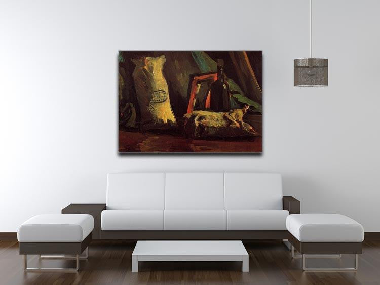 Still Life with Two Sacks and a Bottl by Van Gogh Canvas Print & Poster - Canvas Art Rocks - 4