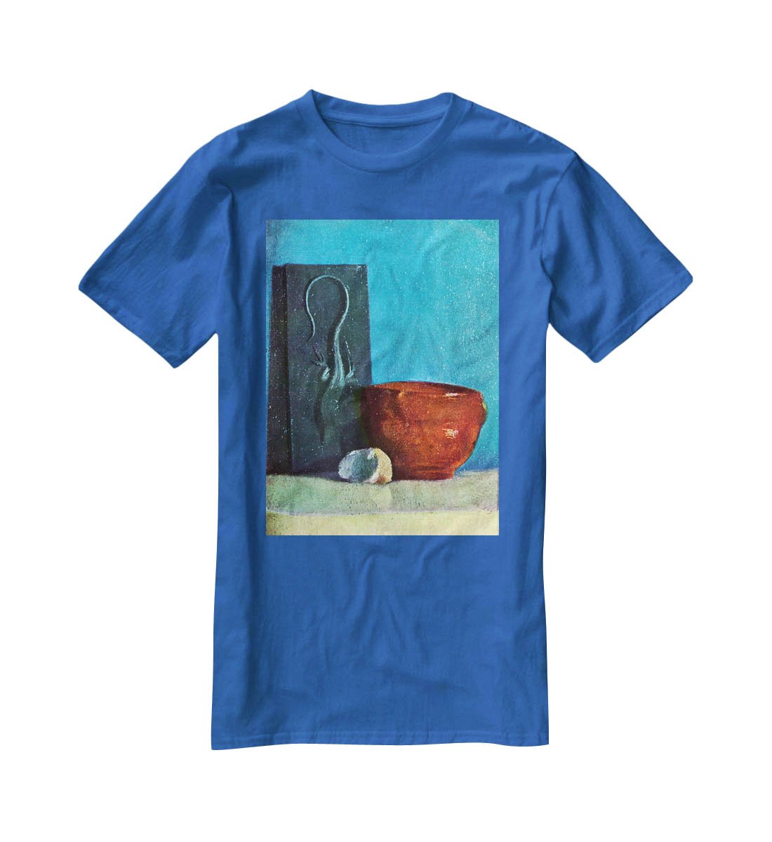 Still Life with lizard by Degas T-Shirt - Canvas Art Rocks - 2