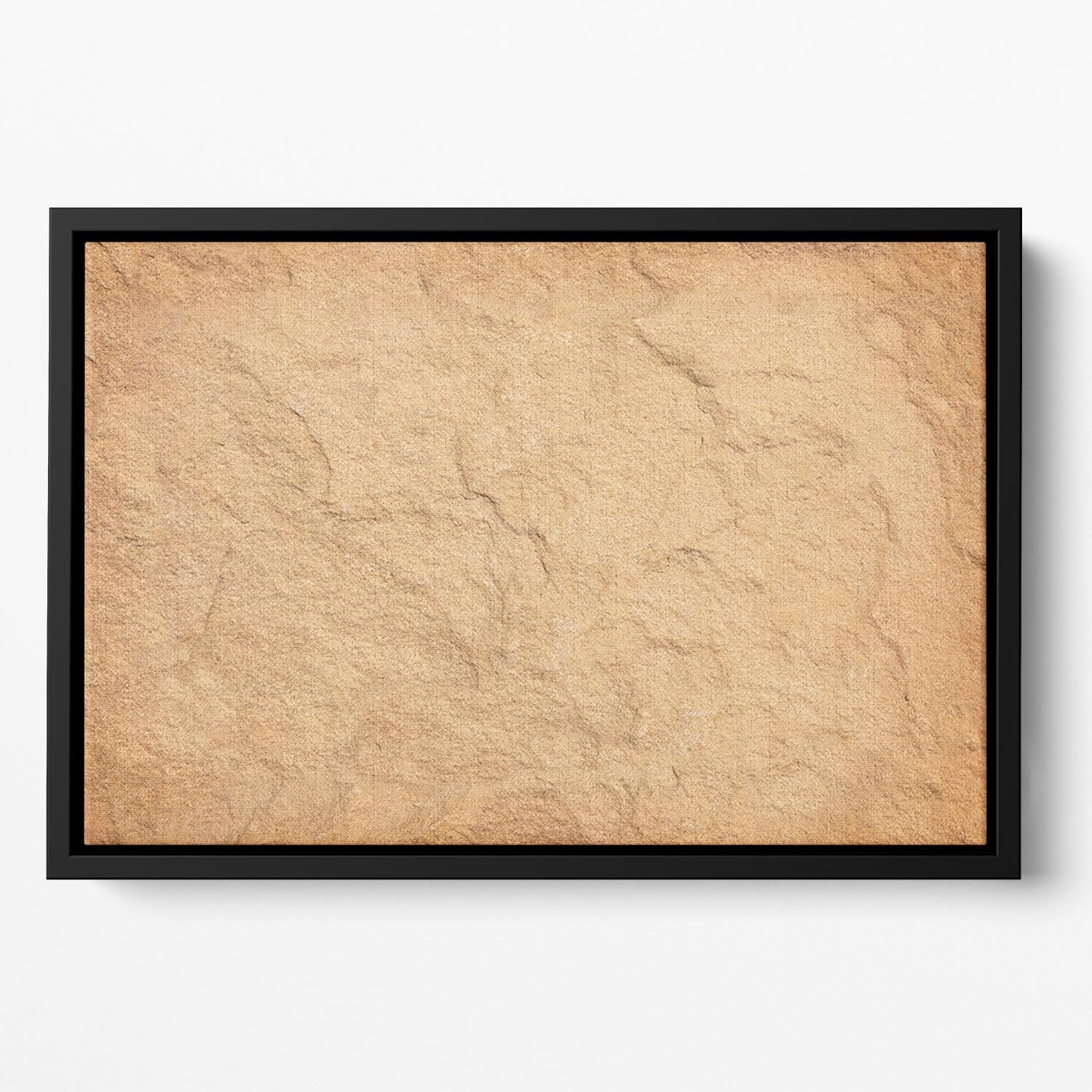 Stone background Floating Framed Canvas - Canvas Art Rocks - 2