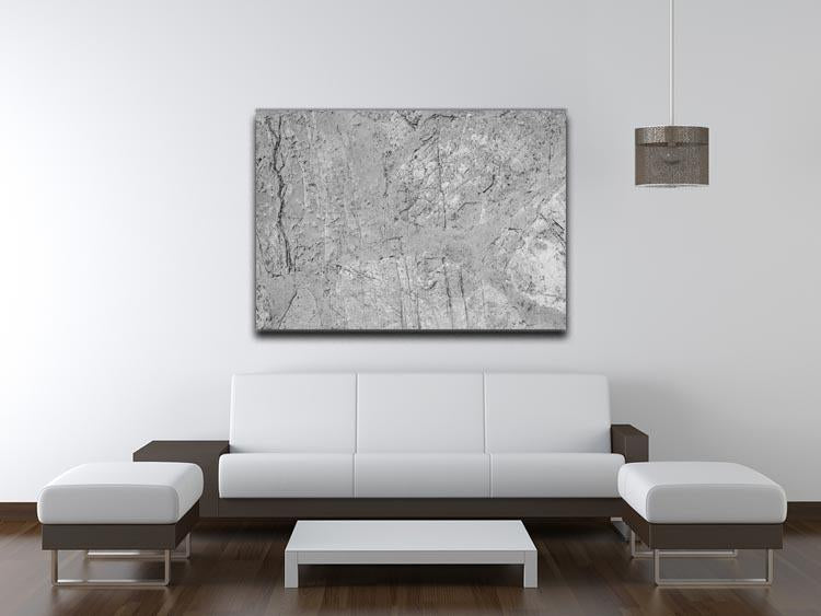 Stone concrete floor Canvas Print or Poster - Canvas Art Rocks - 4