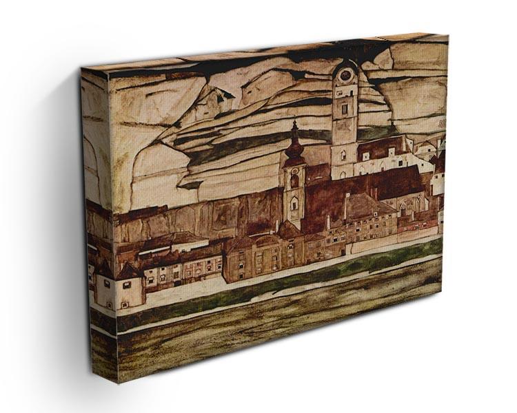 Stone on the Danube II by Egon Schiele Canvas Print or Poster - Canvas Art Rocks - 3