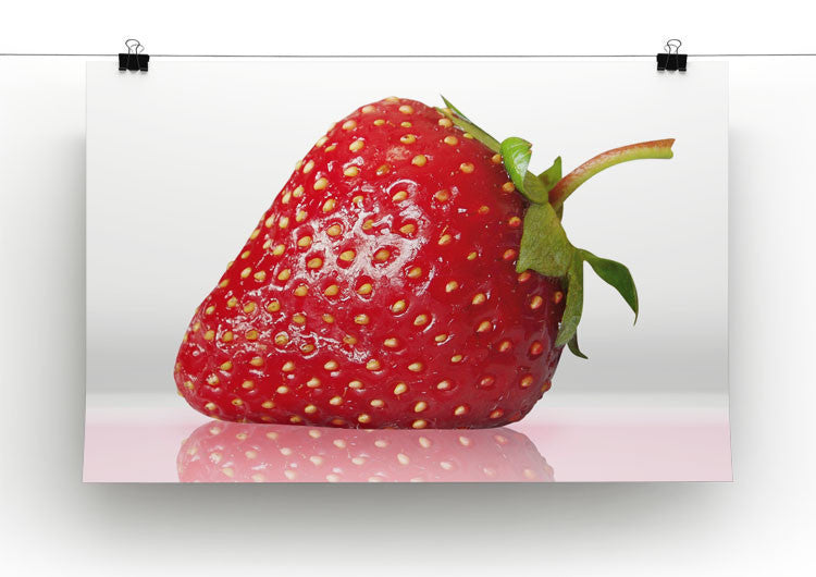 Juicy Strawberry Print - Canvas Art Rocks - 2