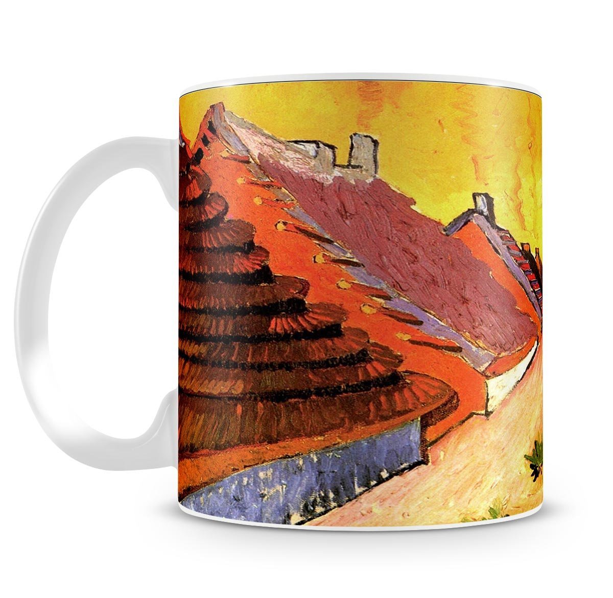 Street in Saintes-Maries by Van Gogh Mug - Canvas Art Rocks - 4