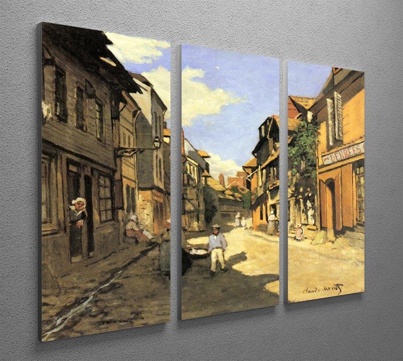 Street of Bavolle 2 by Monet Split Panel Canvas Print - Canvas Art Rocks - 4
