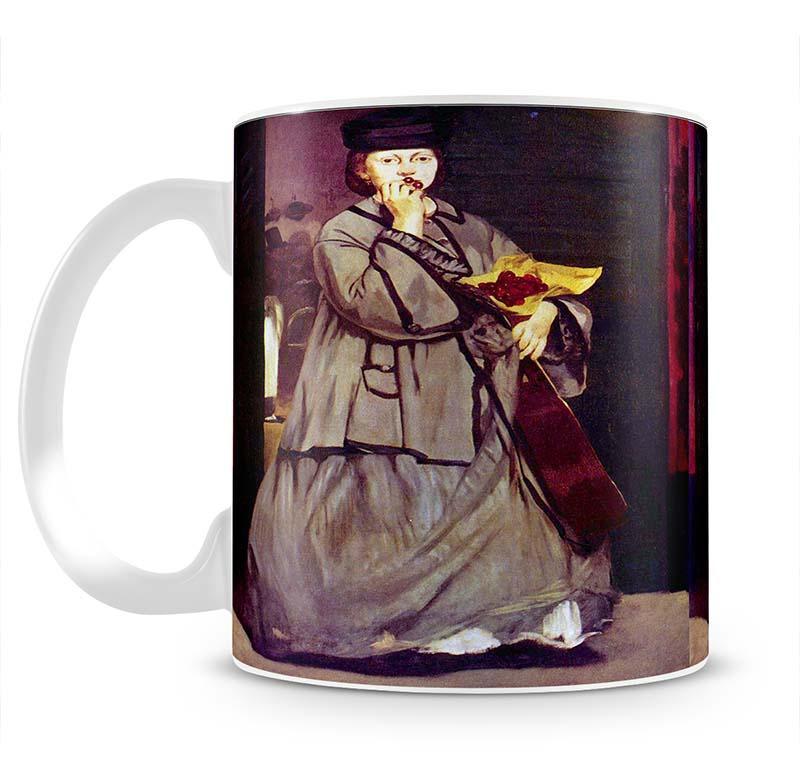 Street singer by Manet Mug - Canvas Art Rocks - 2