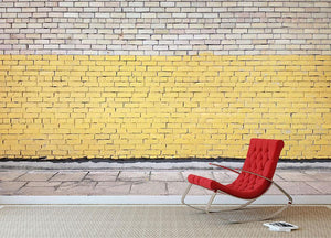 Street wall background Wall Mural Wallpaper - Canvas Art Rocks - 2