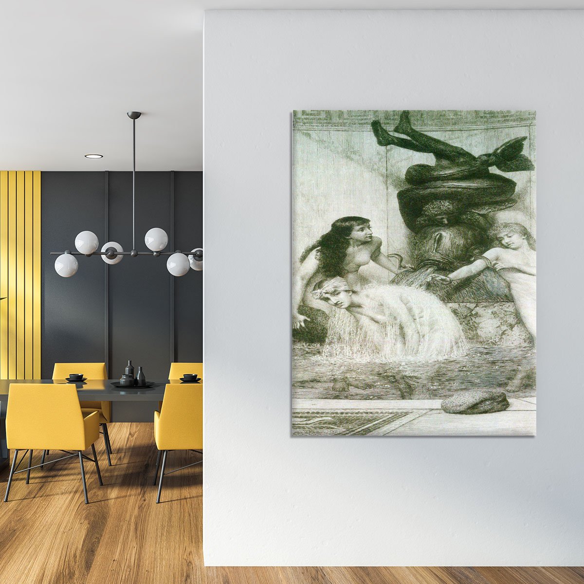 Strigilis and sponges 2 by Alma Tadema Canvas Print or Poster