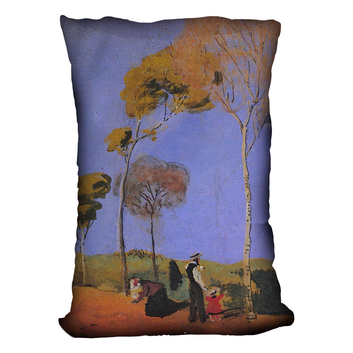 Stroller by Macke Cushion - Canvas Art Rocks - 4