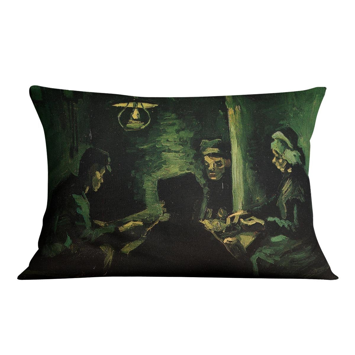 Study for The Potato Eaters by Van Gogh Throw Pillow