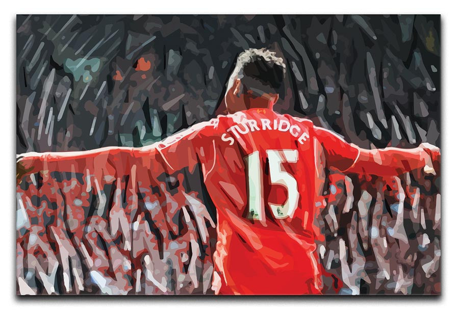 Daniel Sturridge Print - Canvas Art Rocks - 1