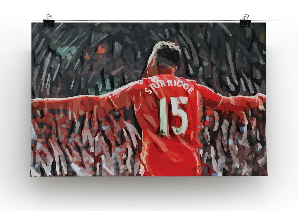 Daniel Sturridge Print - Canvas Art Rocks - 2