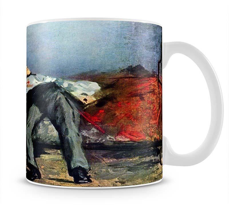 Suicide by Manet Mug - Canvas Art Rocks - 1