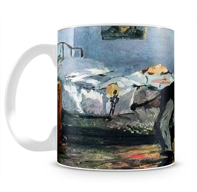 Suicide by Manet Mug - Canvas Art Rocks - 2