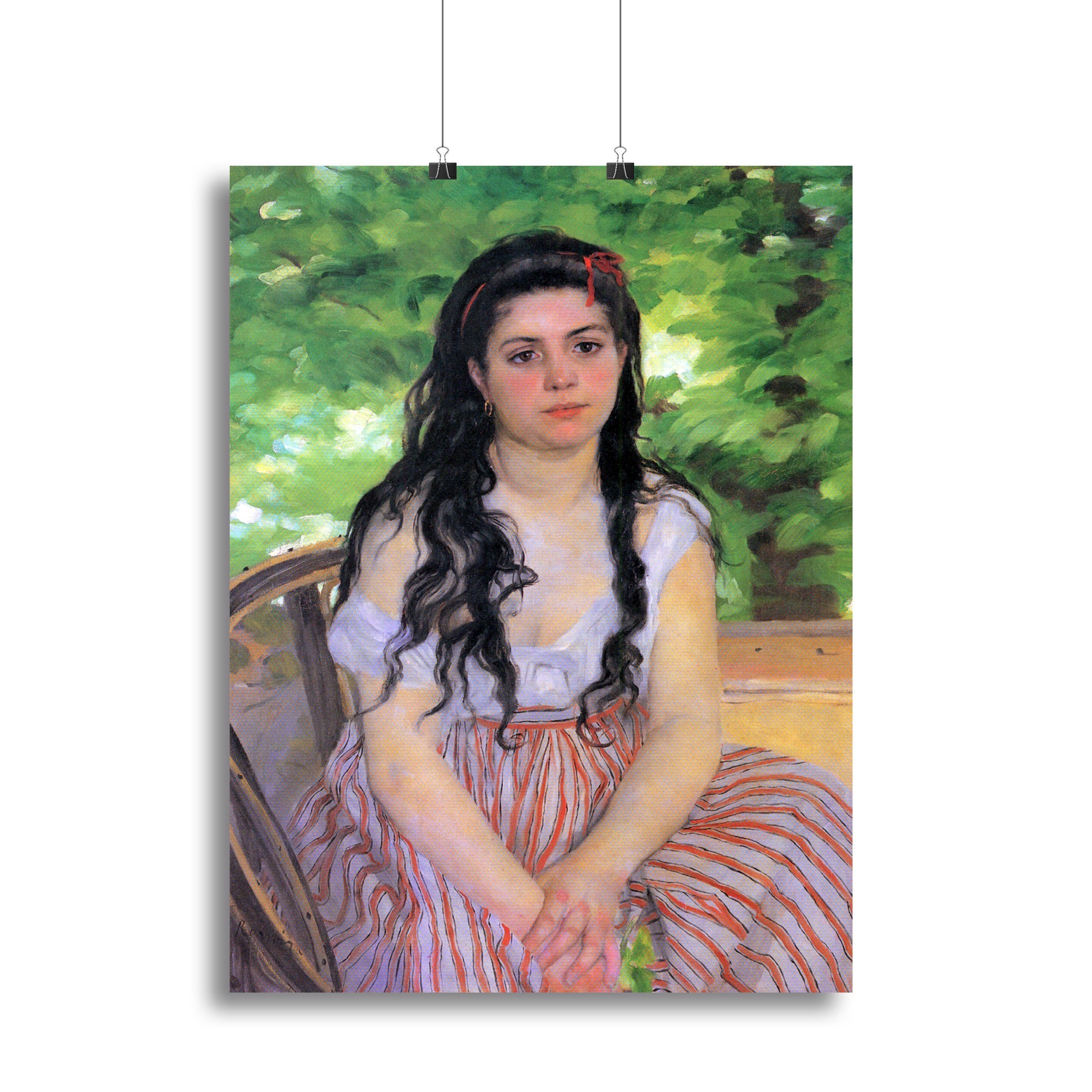 Summertime study by Renoir Canvas Print or Poster