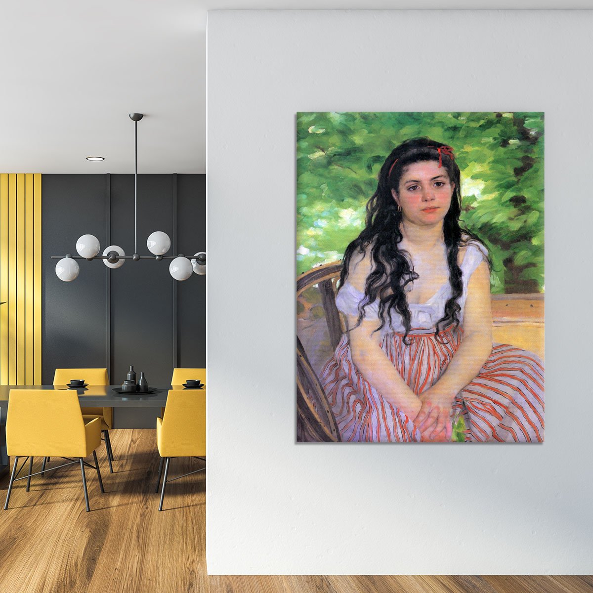 Summertime study by Renoir Canvas Print or Poster