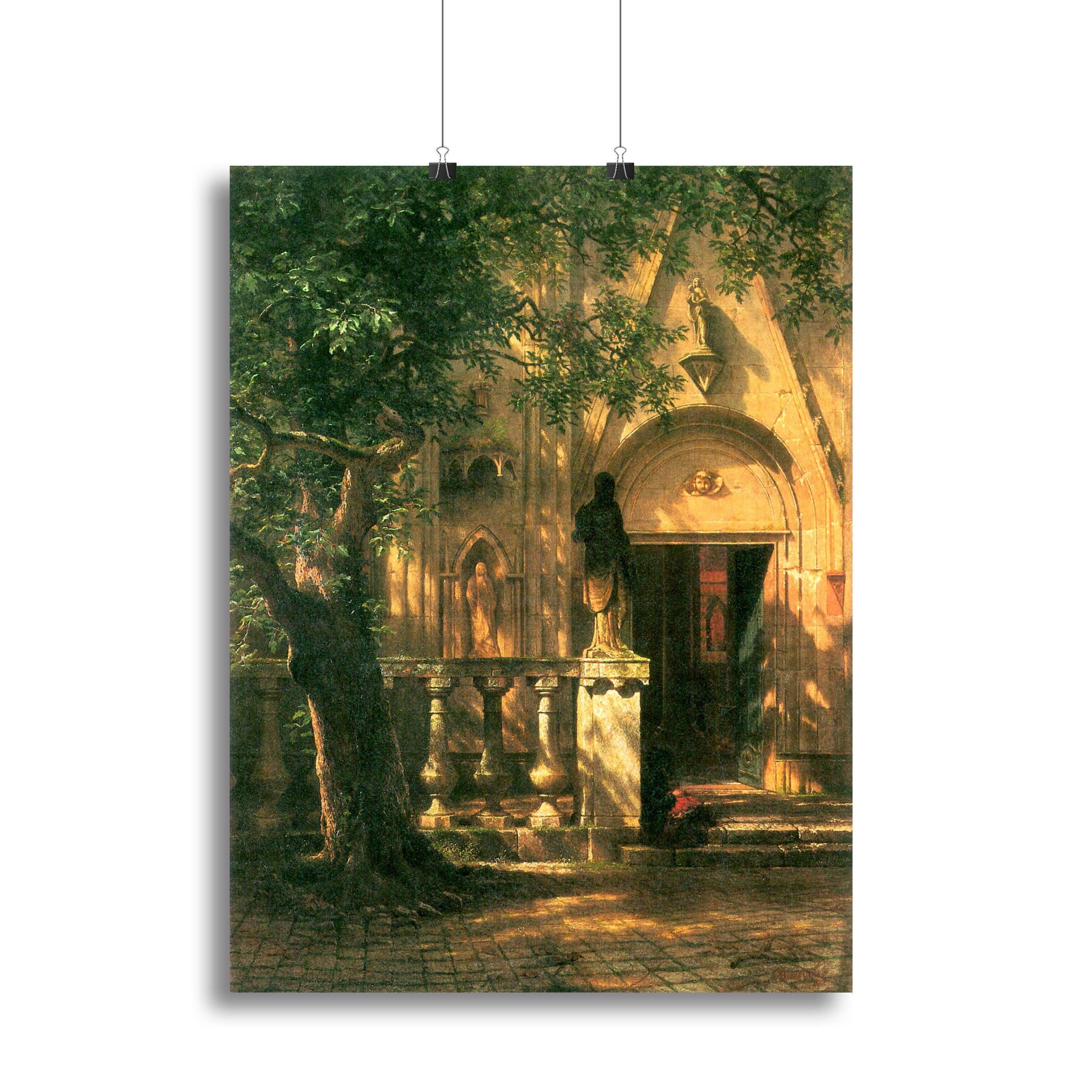 Sunlight and Shadow 2 by Bierstadt Canvas Print or Poster
