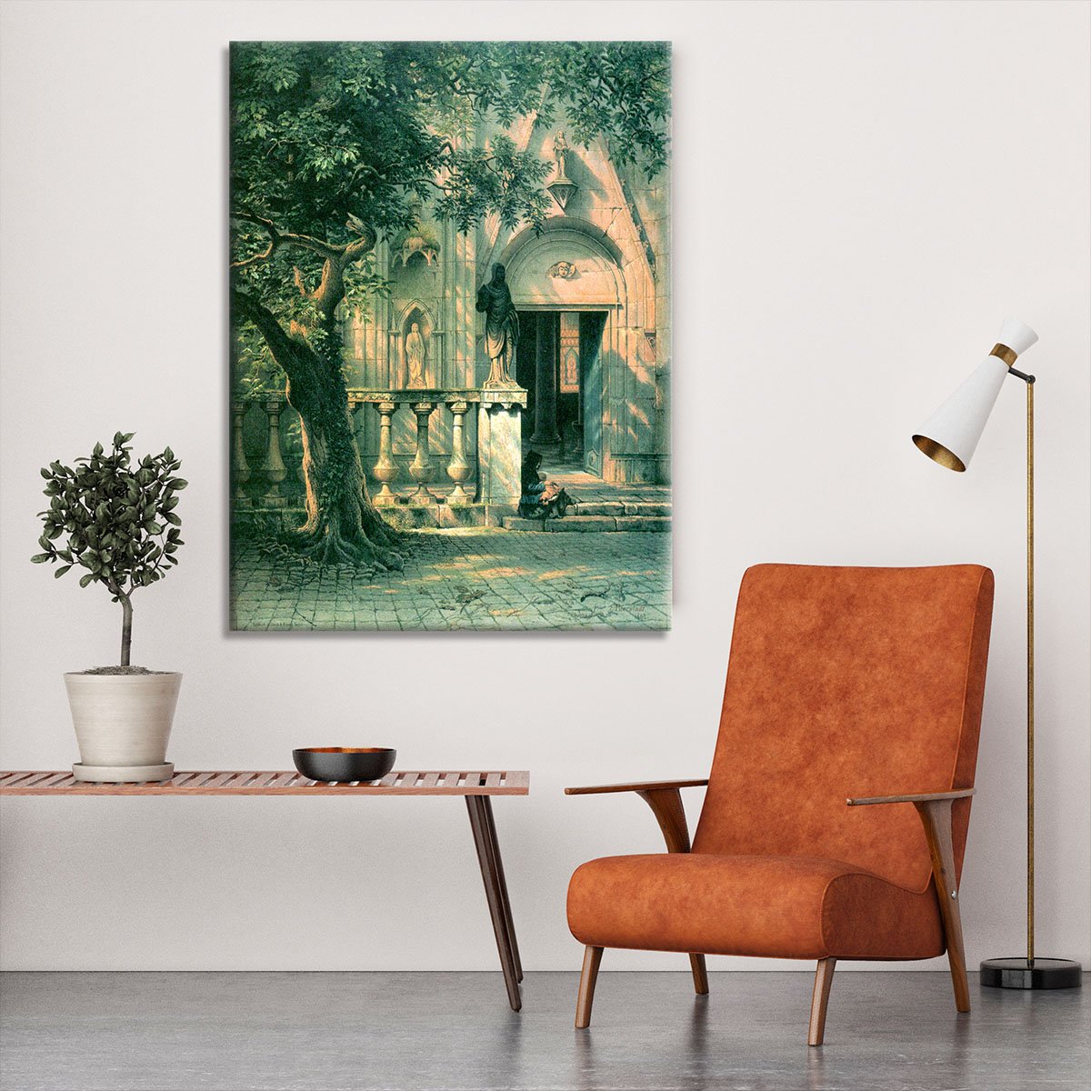 Sunlight and Shadow by Bierstadt Canvas Print or Poster