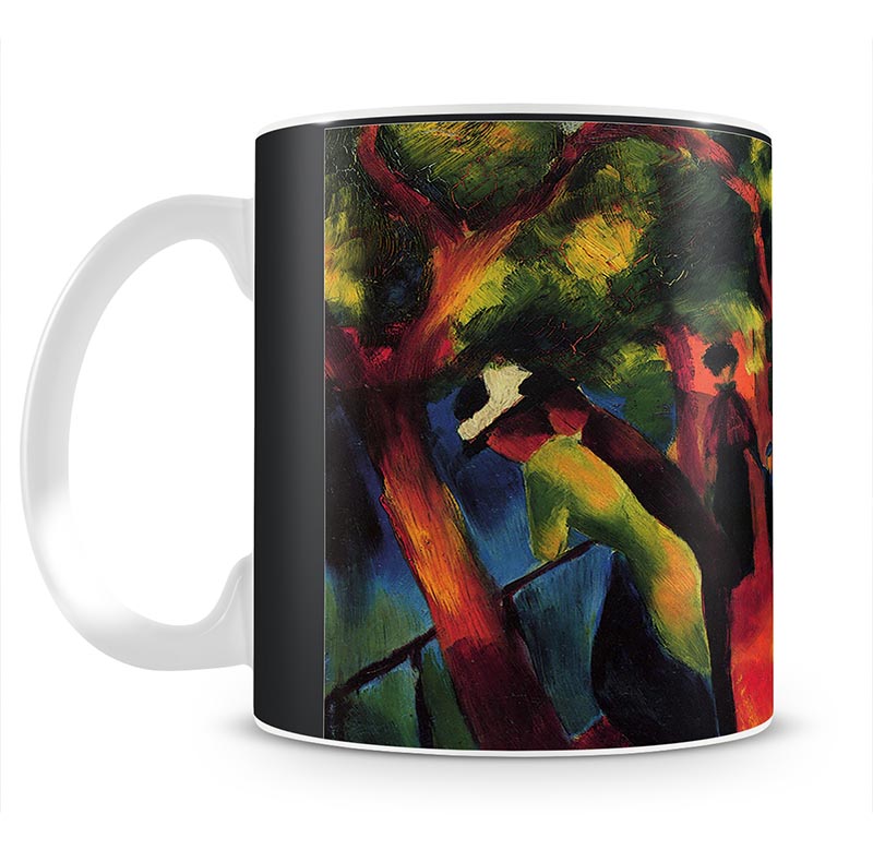 Sunny way by August Macke Mug - Canvas Art Rocks - 1