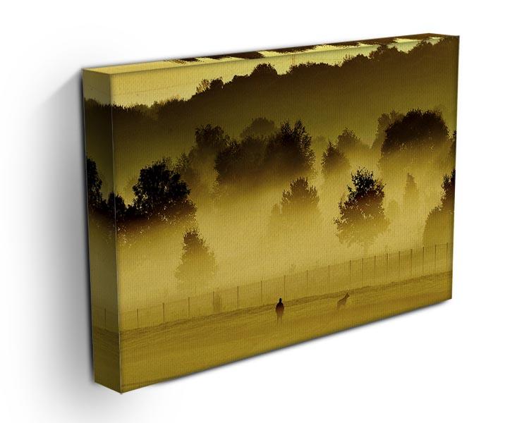 Sunrise and Mist Canvas Print or Poster - Canvas Art Rocks - 3