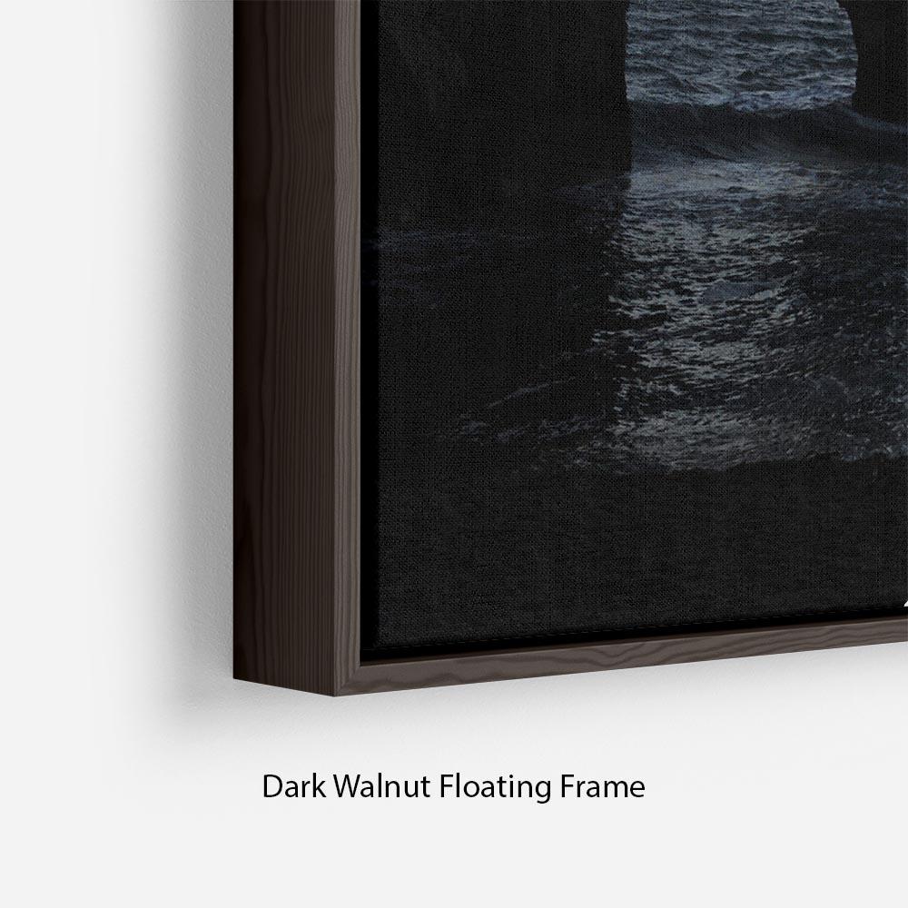 Sunset at Durdle Door Floating Frame Canvas - Canvas Art Rocks - 6
