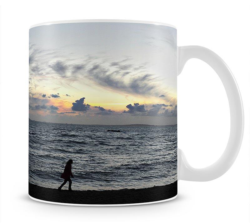 Sunset at Durdle Door Mug - Canvas Art Rocks - 1