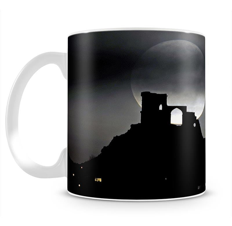 Super Moon at Mow Cop Mug - Canvas Art Rocks - 1
