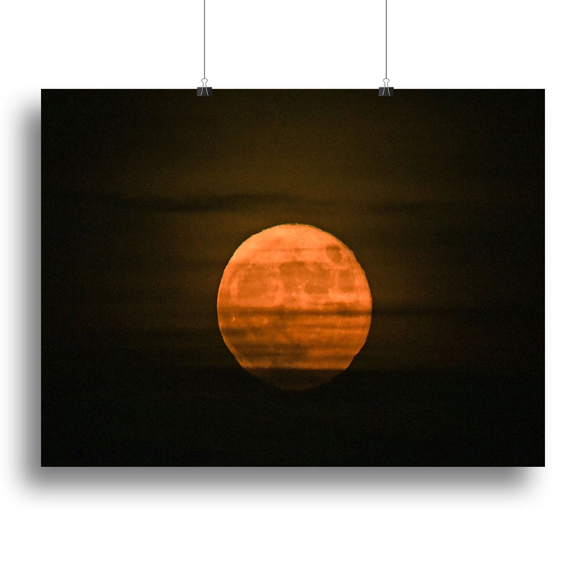 Super moon Canvas Print or Poster