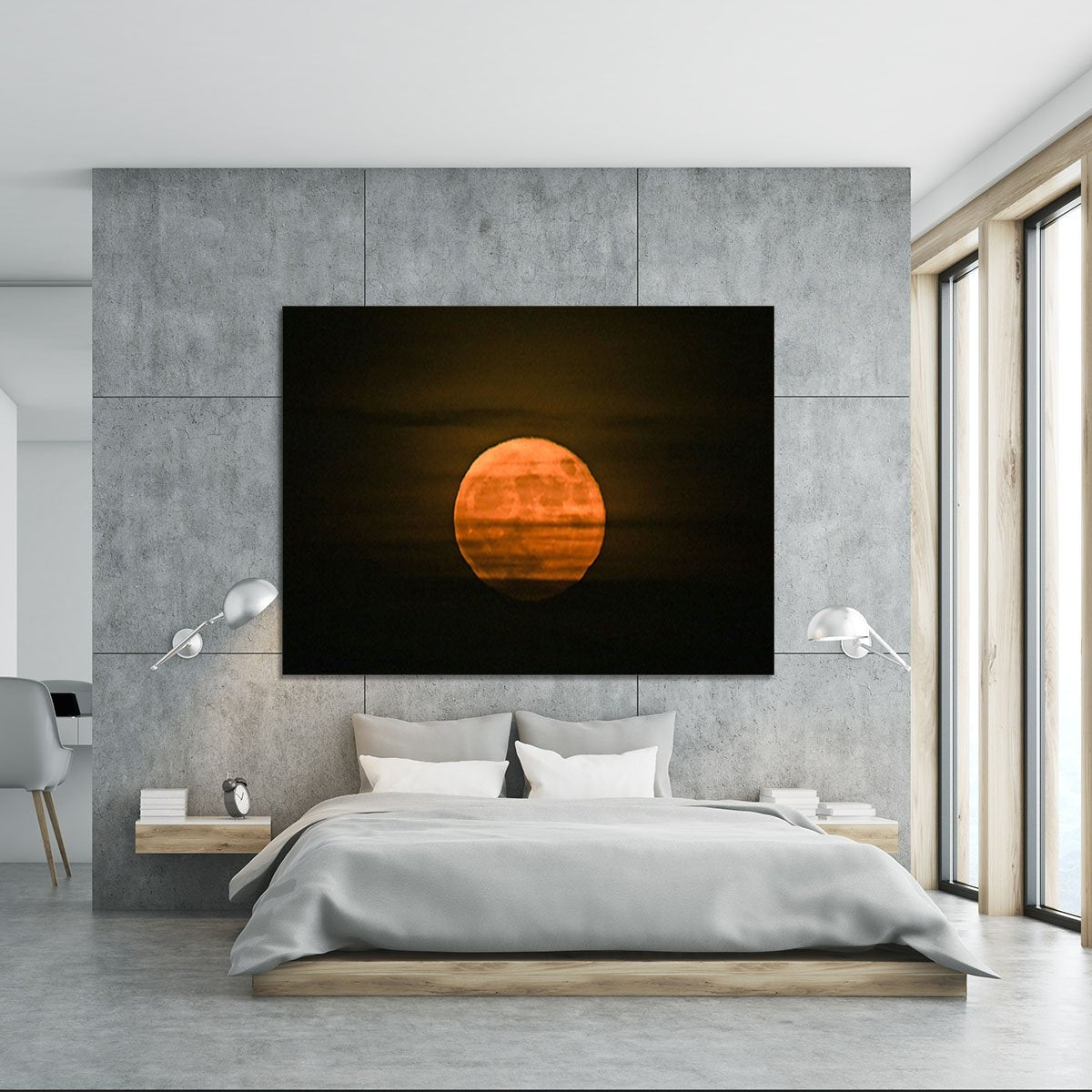 Super moon Canvas Print or Poster