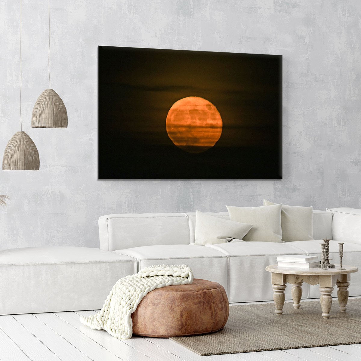 Super moon Canvas Print or Poster