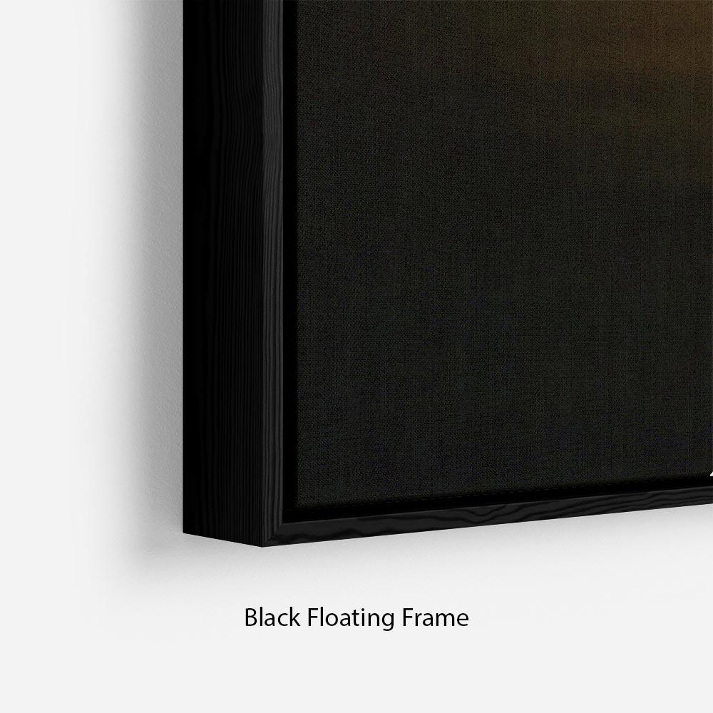 Super moon Floating Frame Canvas - Canvas Art Rocks - 2