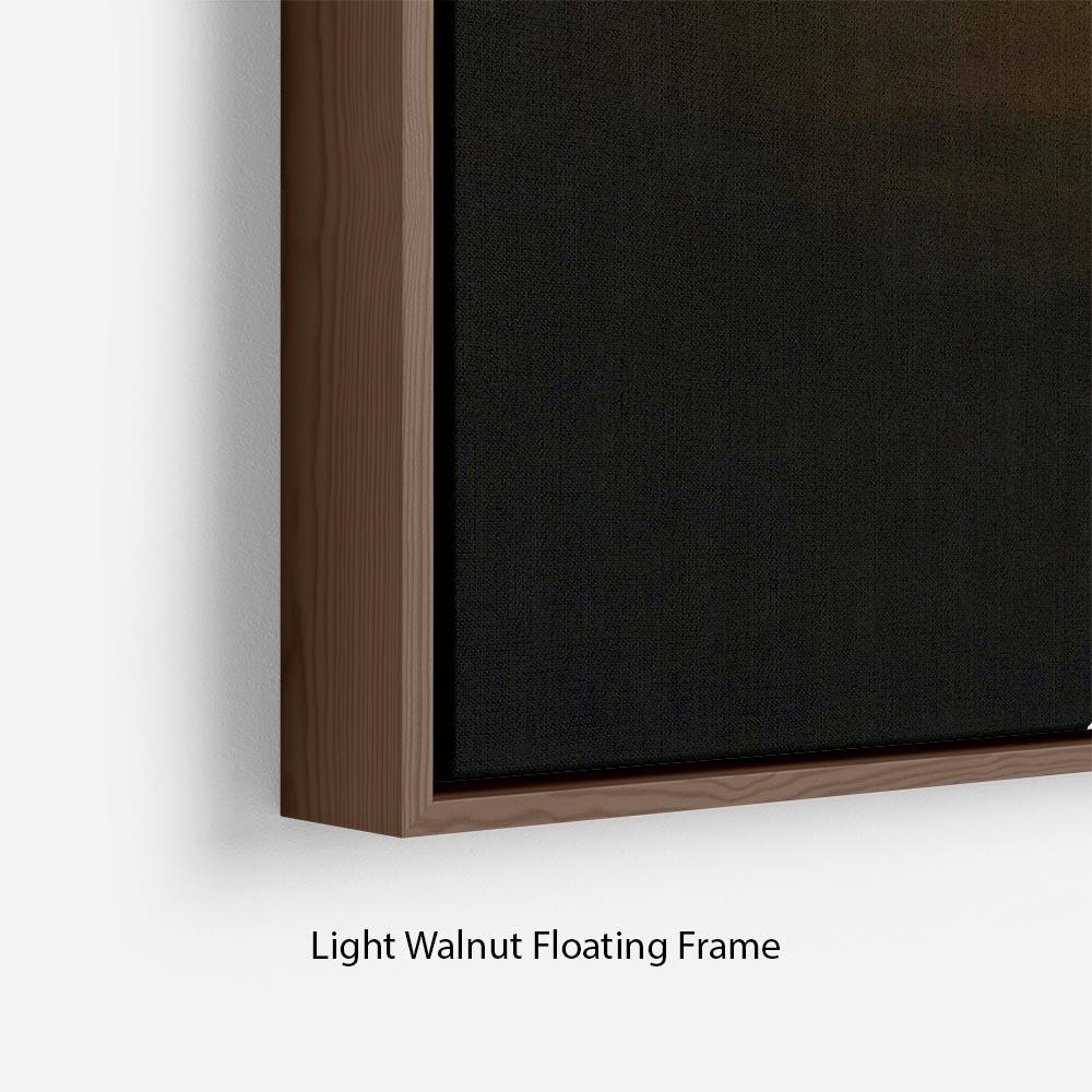 Super moon Floating Frame Canvas - Canvas Art Rocks - 8