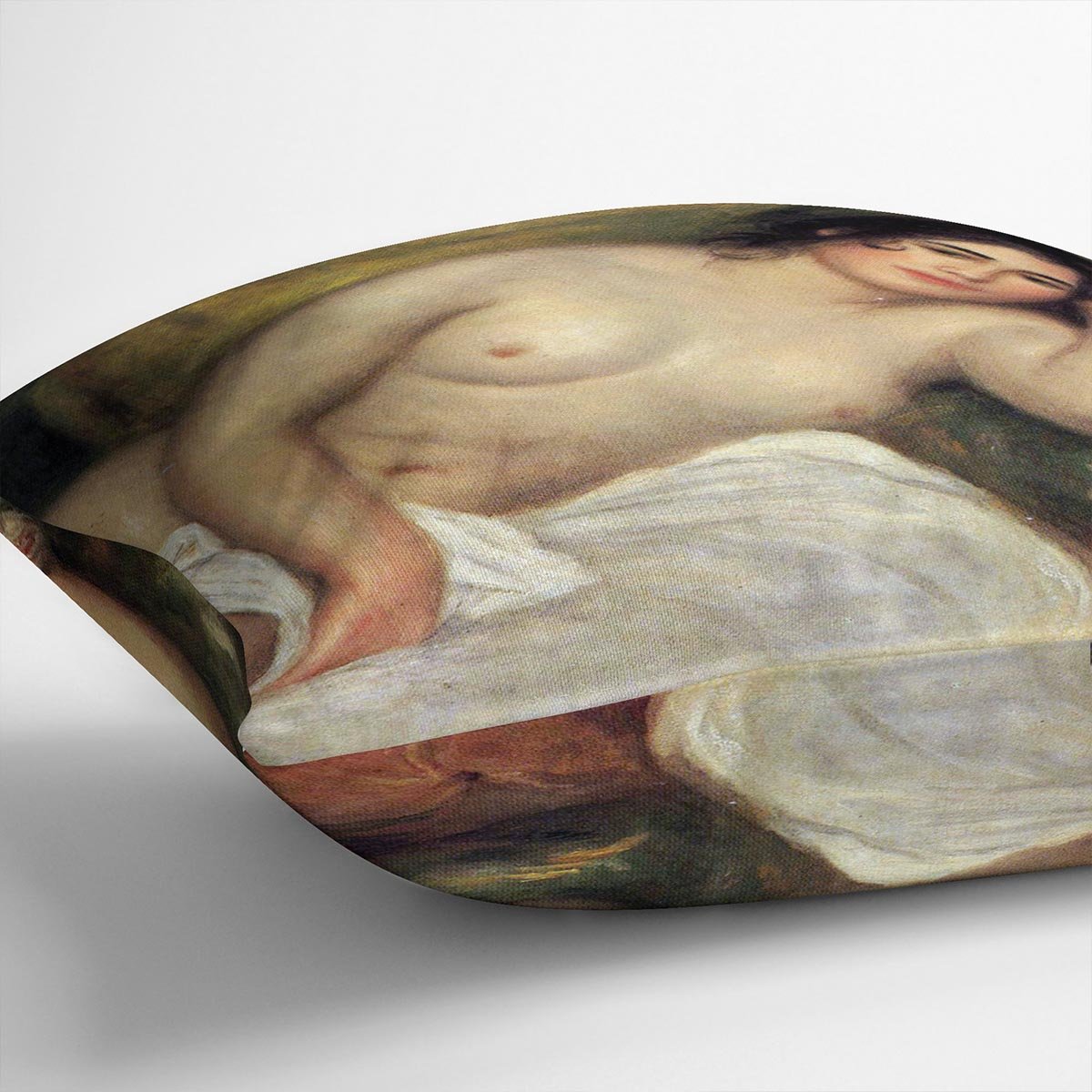 Supporting act by Renoir Throw Pillow