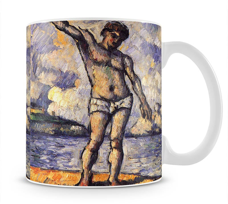 Swimmer with outstretched arms by Cezanne Mug - Canvas Art Rocks - 1