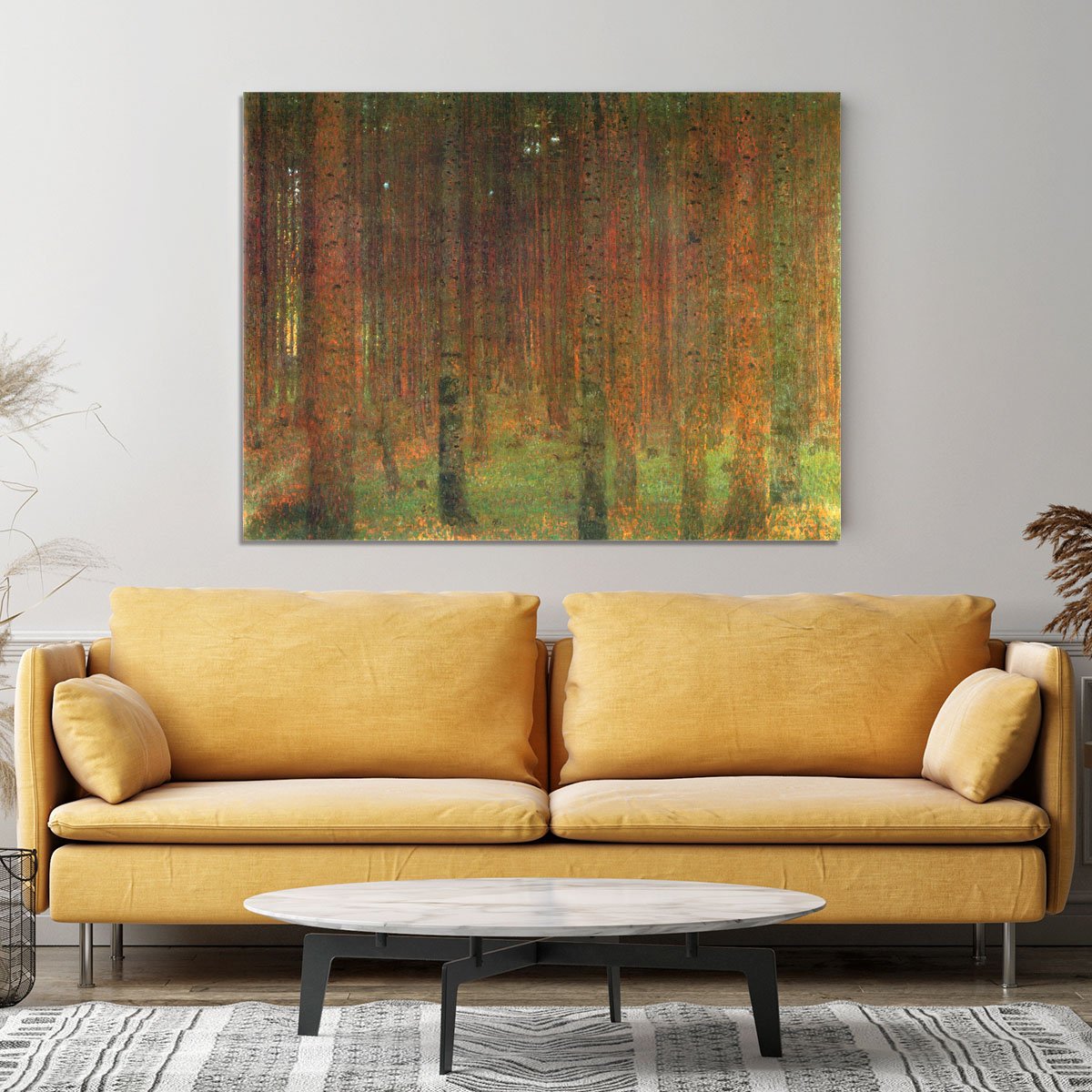 Tannenwald II by Klimt Canvas Print or Poster