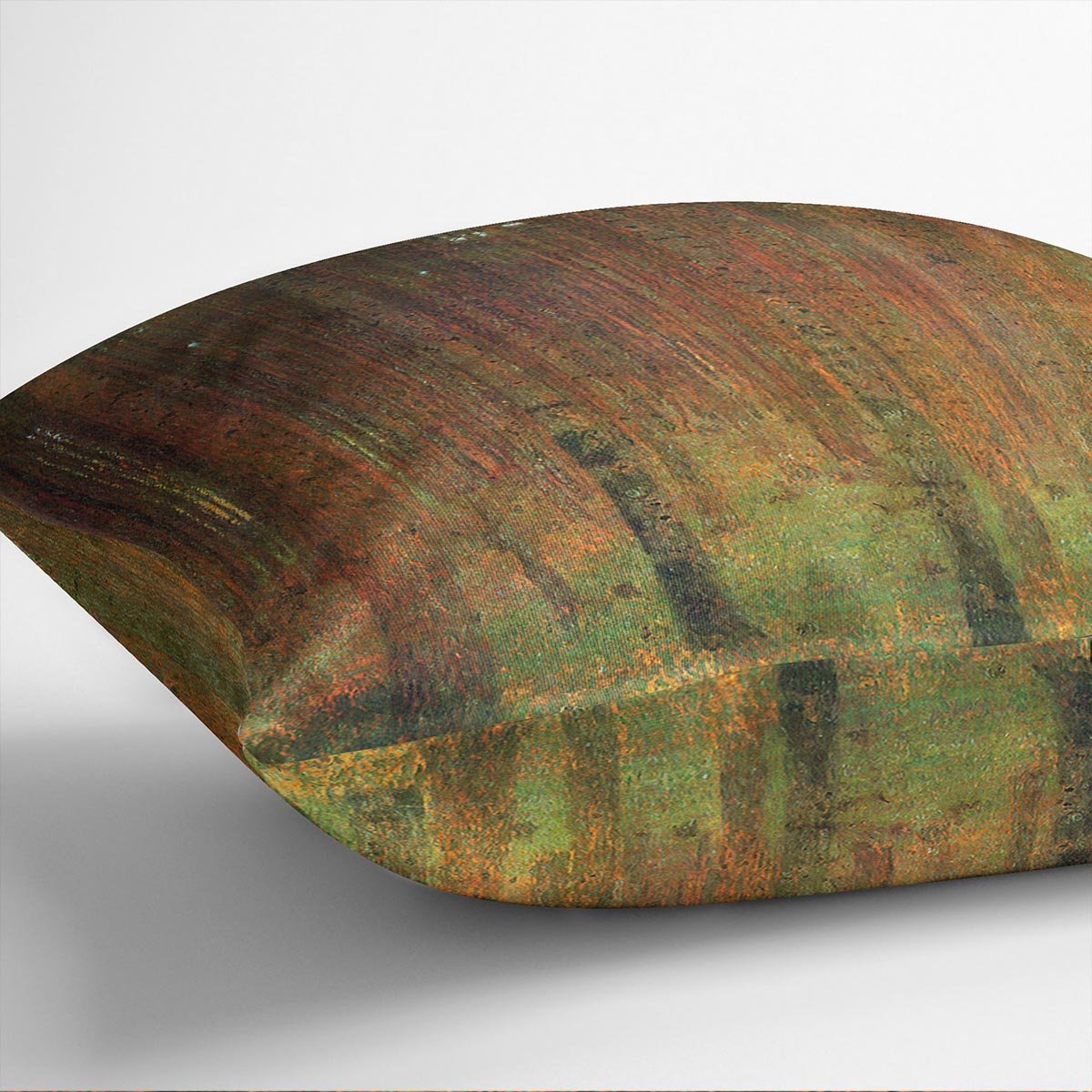 Tannenwald II by Klimt Throw Pillow