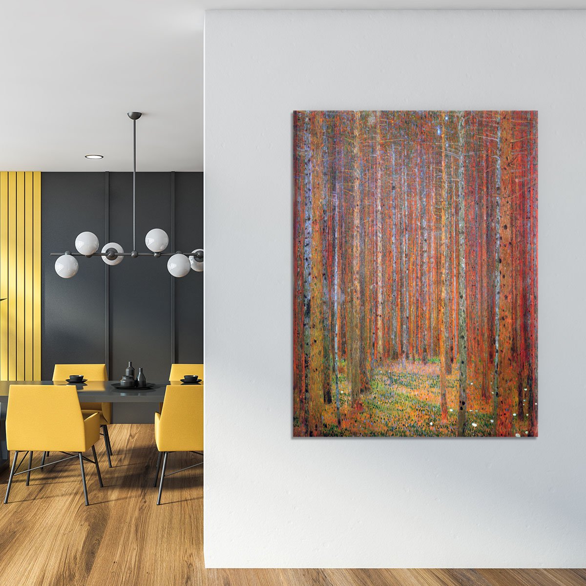 Tannenwald I by Klimt Canvas Print or Poster