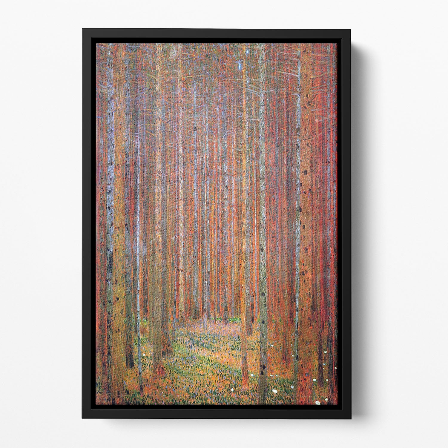 Tannenwald I by Klimt Floating Framed Canvas