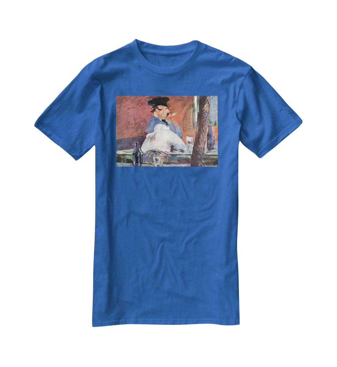 Tavern by Manet T-Shirt - Canvas Art Rocks - 2