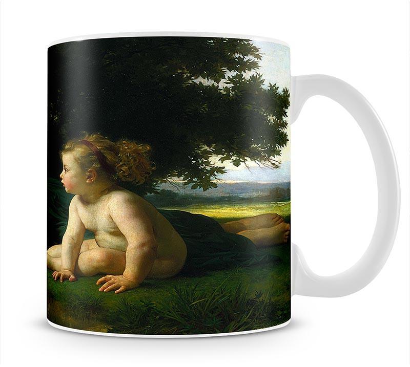 Temptation By Bouguereau Mug - Canvas Art Rocks - 1