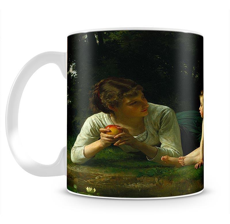 Temptation By Bouguereau Mug - Canvas Art Rocks - 2