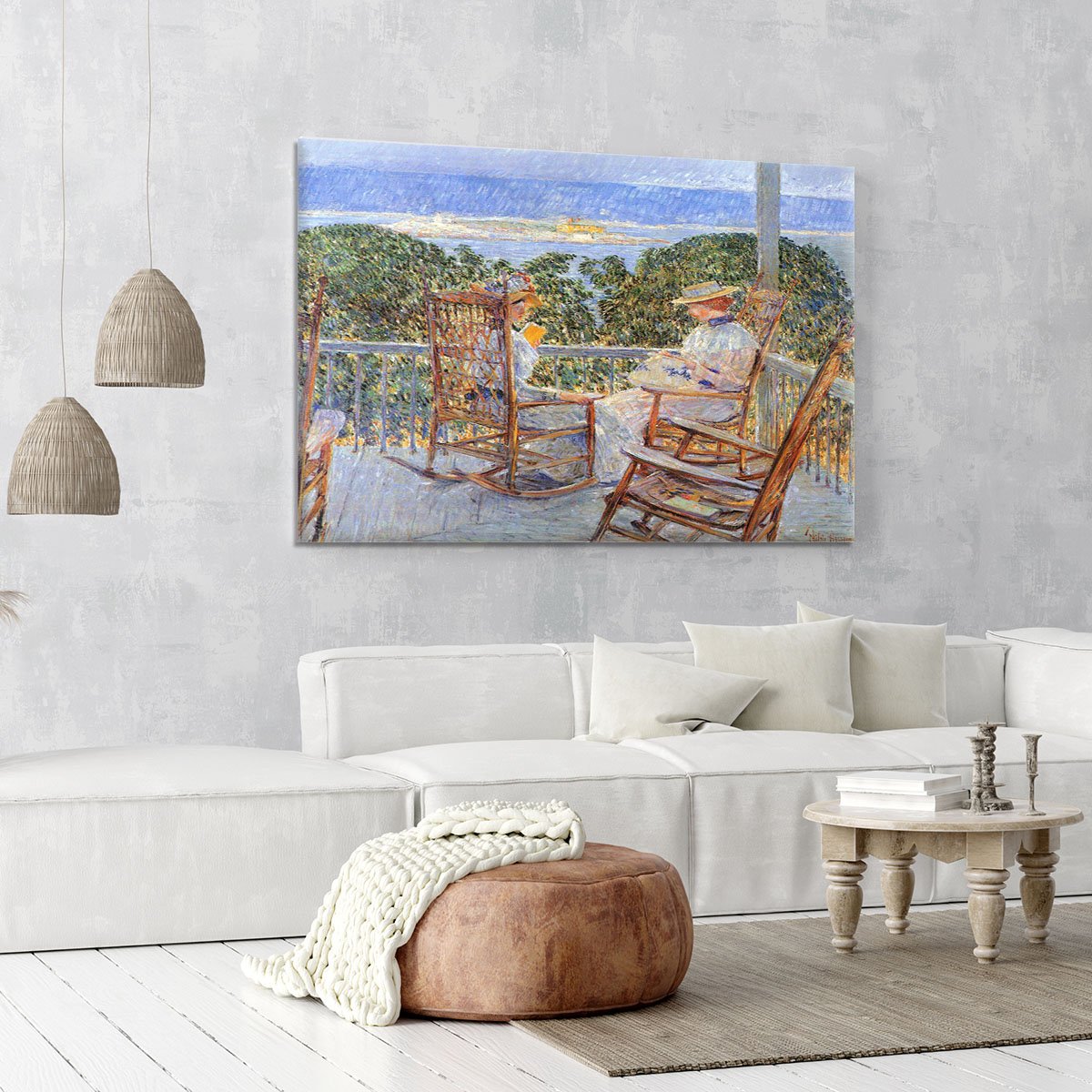 Ten Pound Island by Hassam Canvas Print or Poster