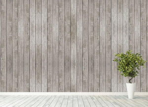 Texture of Old wood floor Wall Mural Wallpaper - Canvas Art Rocks - 4