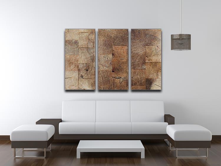 Textures concept 3 Split Panel Canvas Print - Canvas Art Rocks - 3