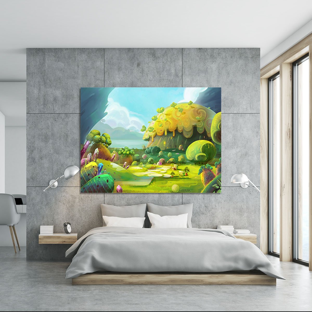 The Adventure of The Tiny Bird Canvas Print or Poster