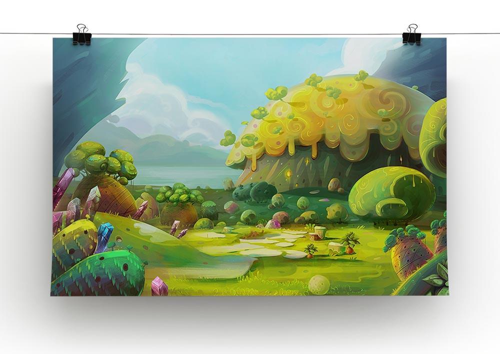 The Adventure of The Tiny Bird Canvas Print or Poster - Canvas Art Rocks - 2