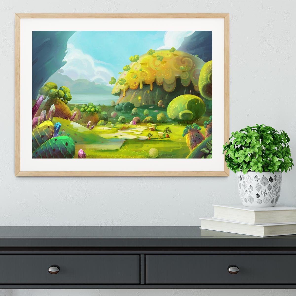 The Adventure of The Tiny Bird Framed Print - Canvas Art Rocks - 3
