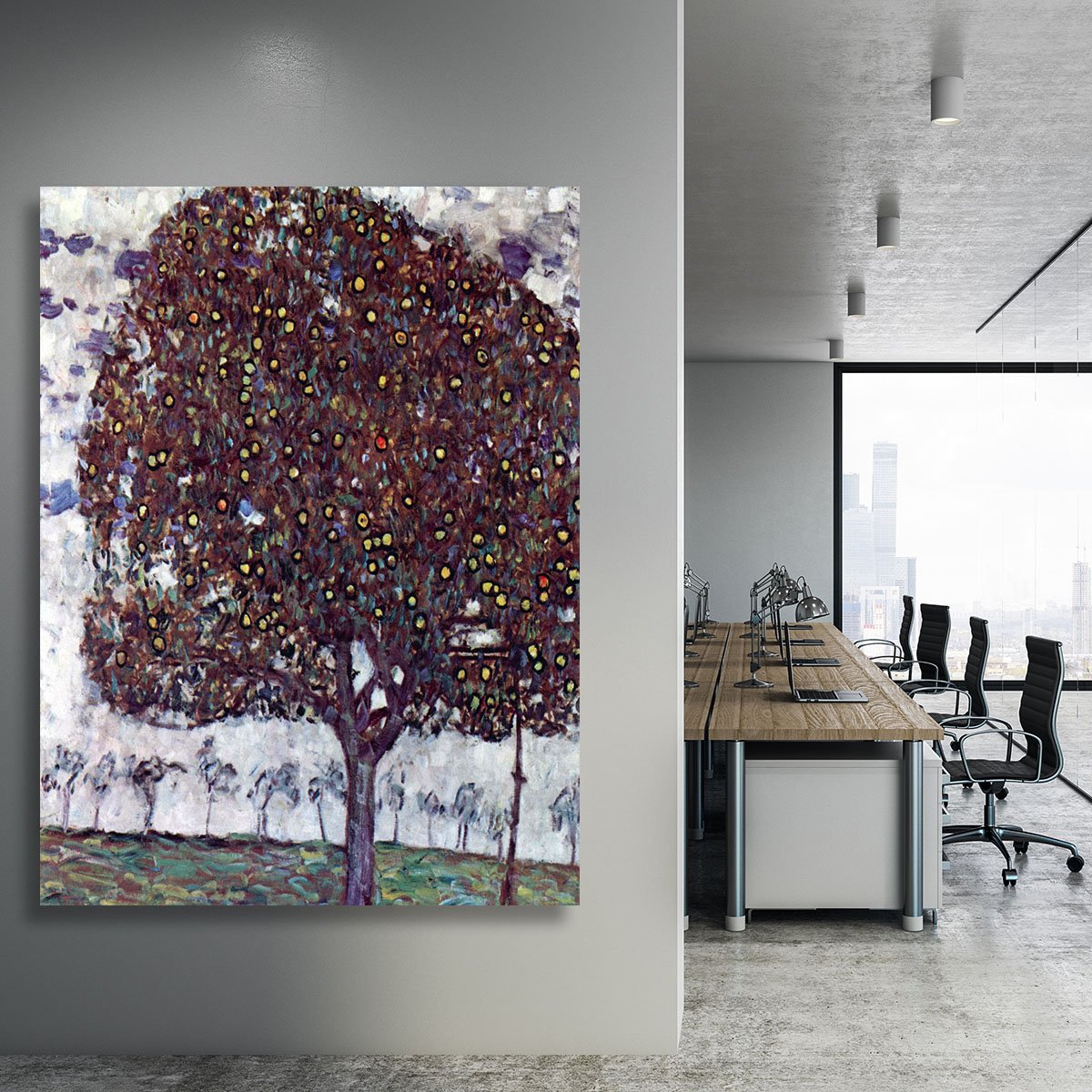 The Apple Tree by Klimt Canvas Print or Poster